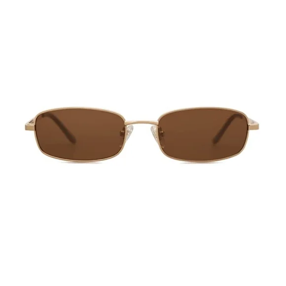 Accessories | New Brown Gold Retro Hippie Rectangle 7s 80s  display picture 1